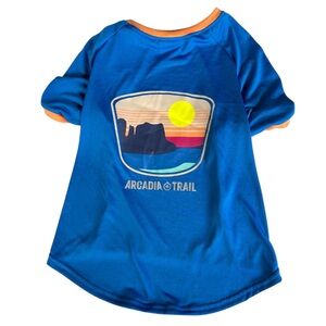 New Arcadia Trail Blue Mountains high visibility dog shirt L